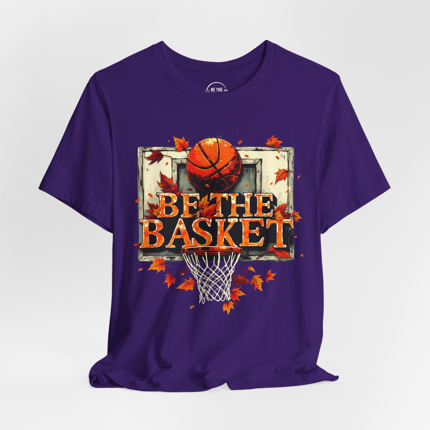 BE THE BASKET Basketball Fall Design 7, Basketball Unisex T-Shirt