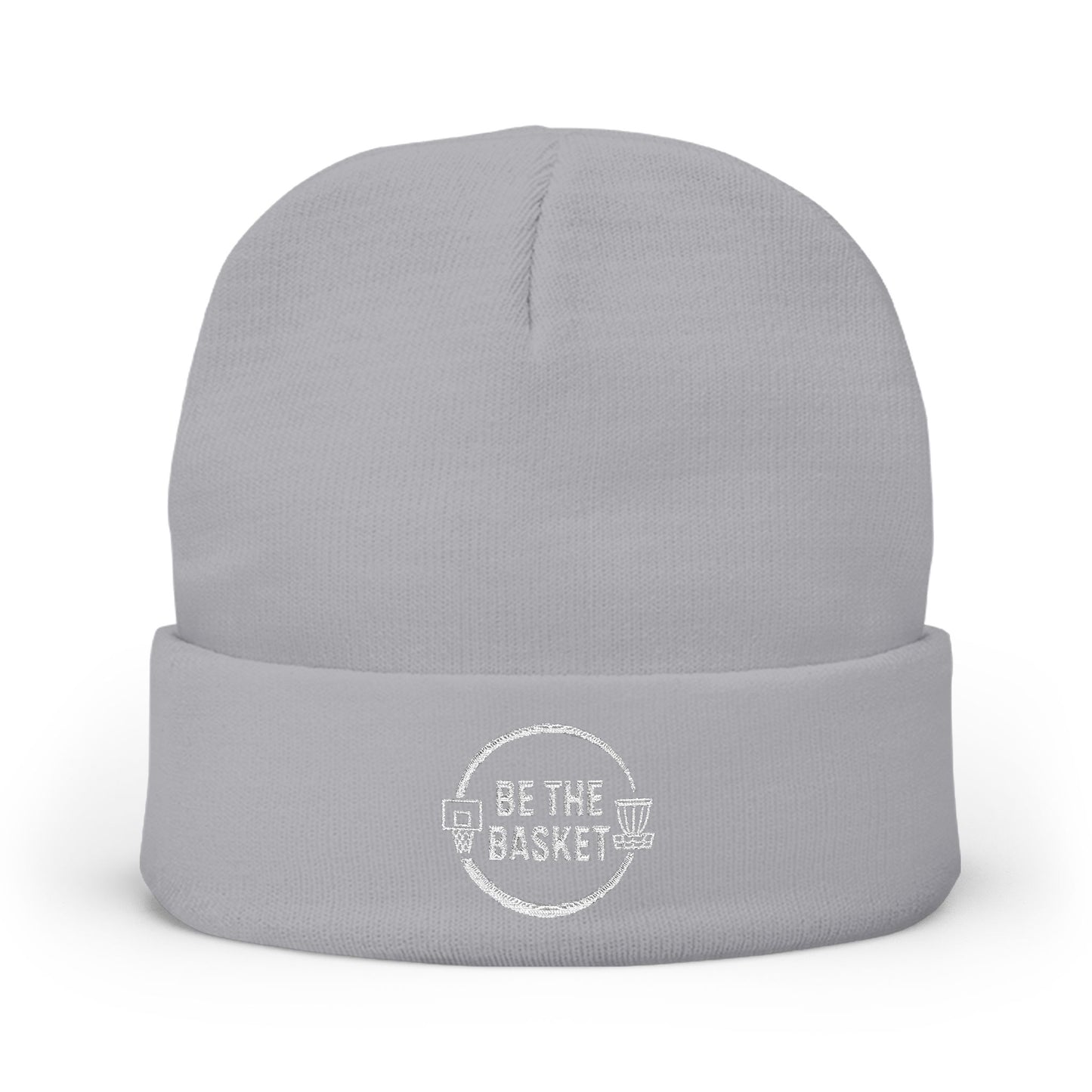 BE THE BASKET Logo Embroidered Knit Beanie