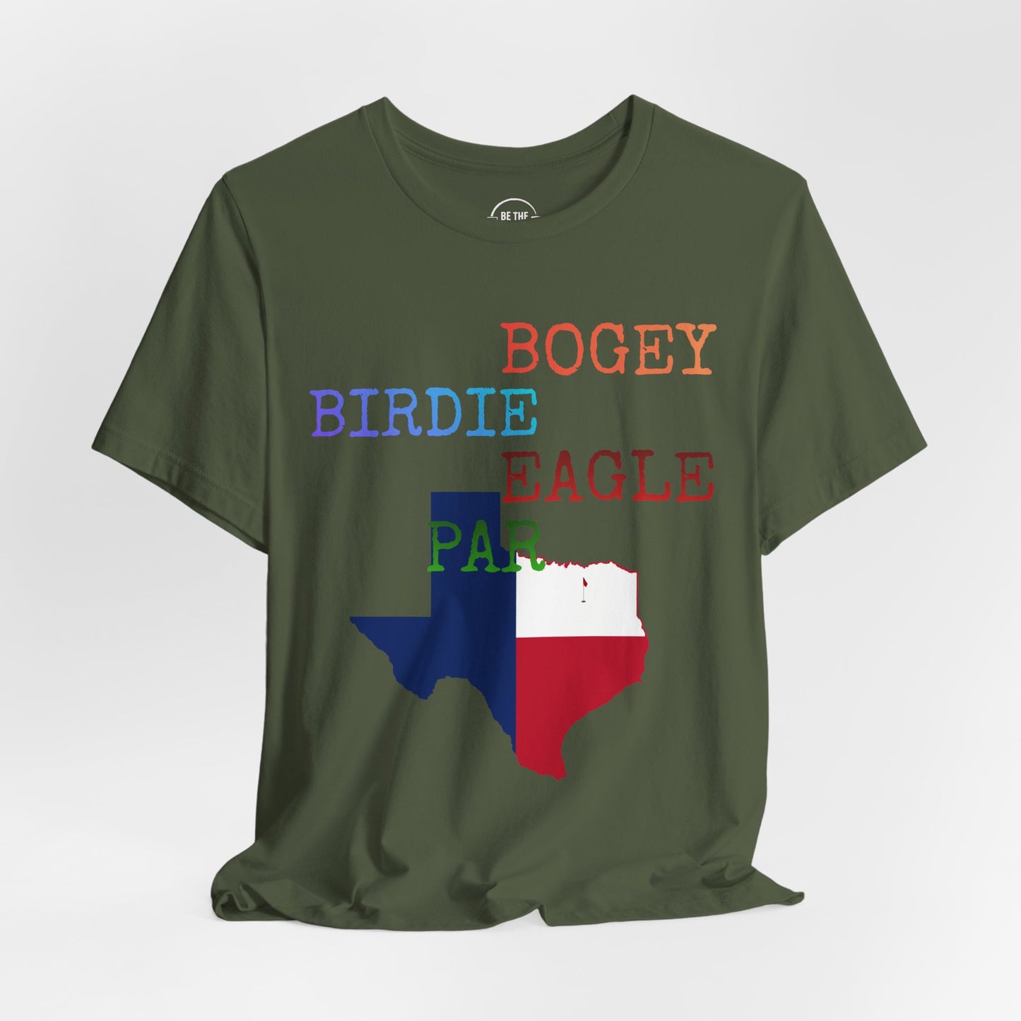 Bogey Birdie Eagle Par Ball Golf T-Shirt, Unisex Ball Golf Shirt