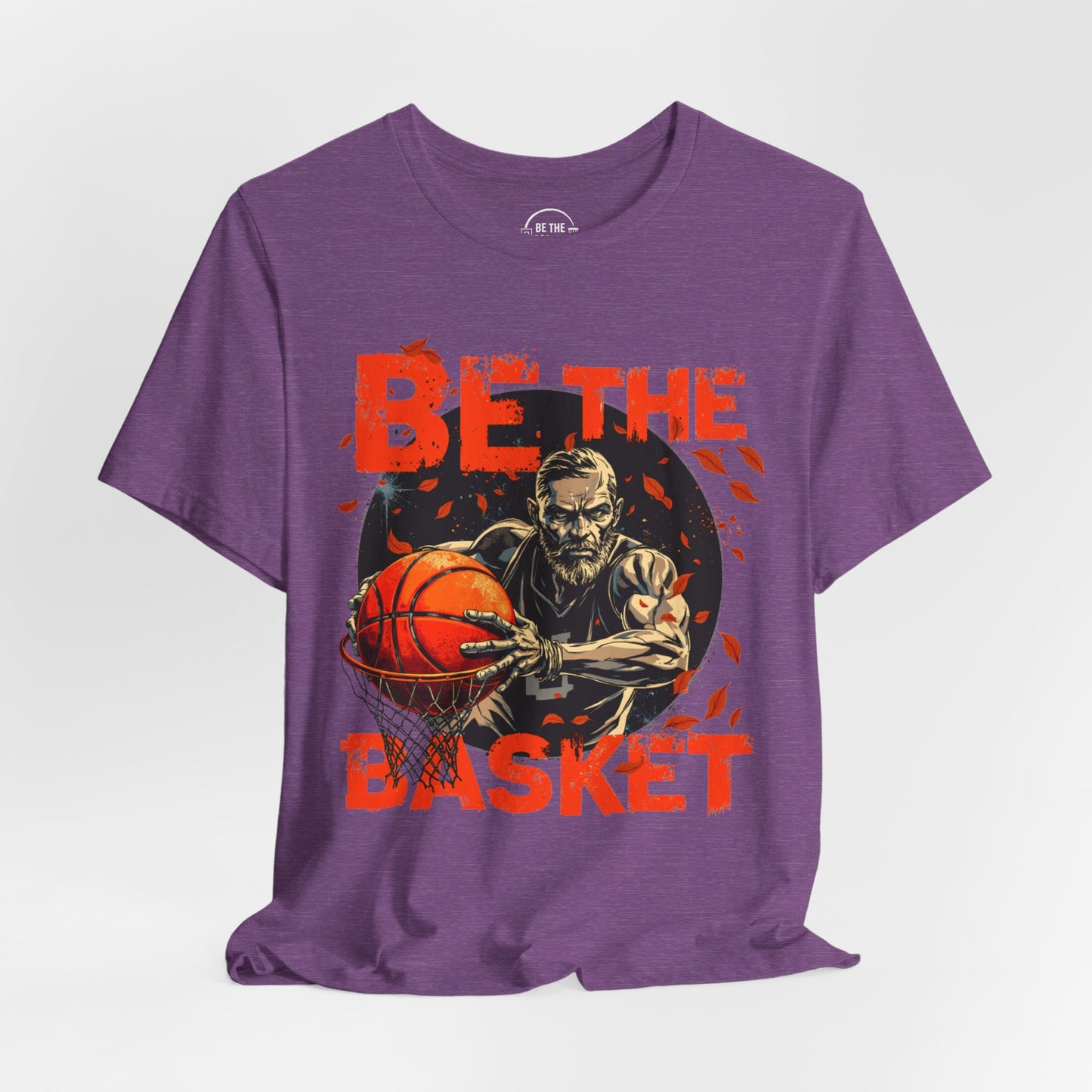 BE THE BASKET Basketball Fall Design 3, Basketball Unisex T-Shirt