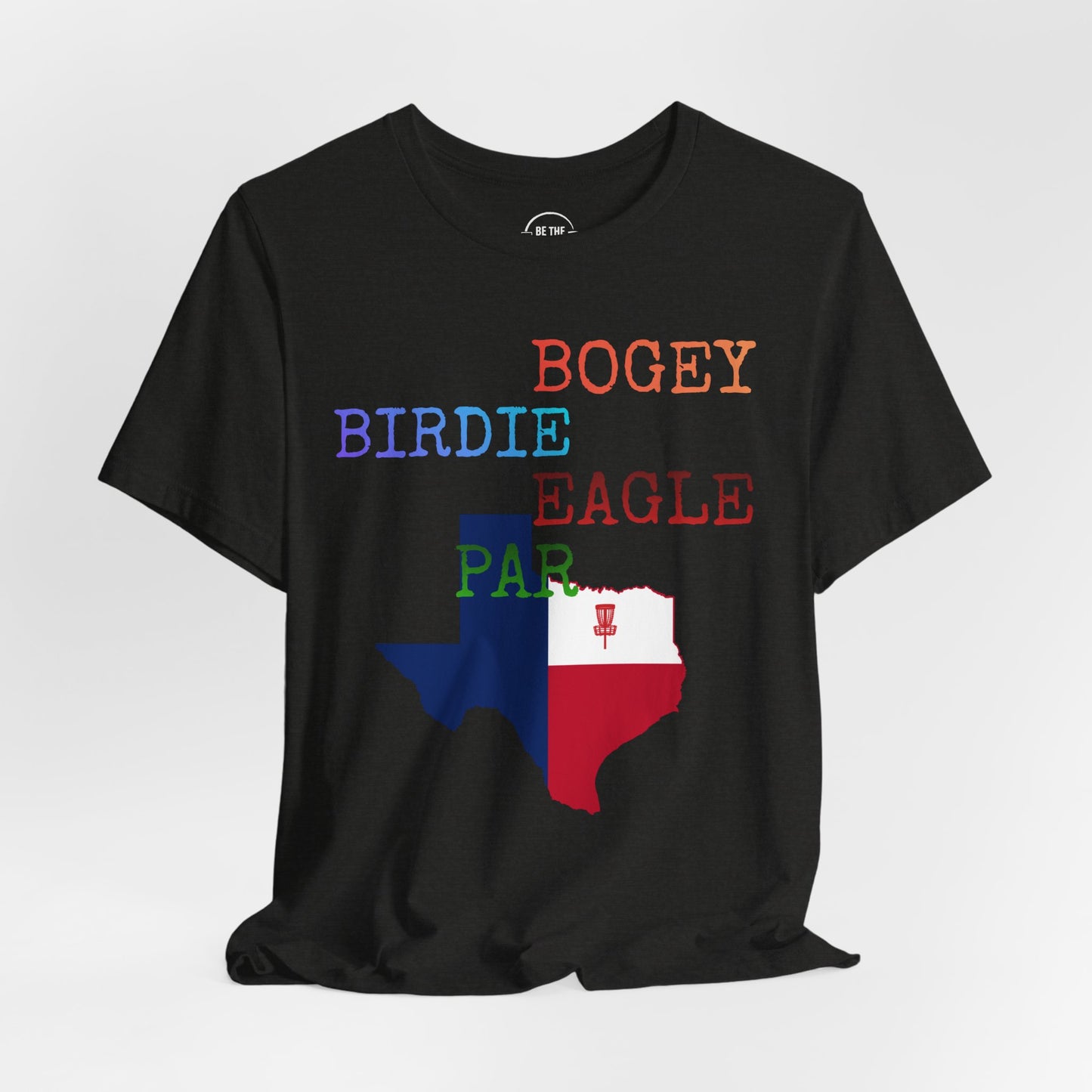 Bogey Birdie Eagle Par Disc Golf T-Shirt, Unisex Disc Golf Shirt