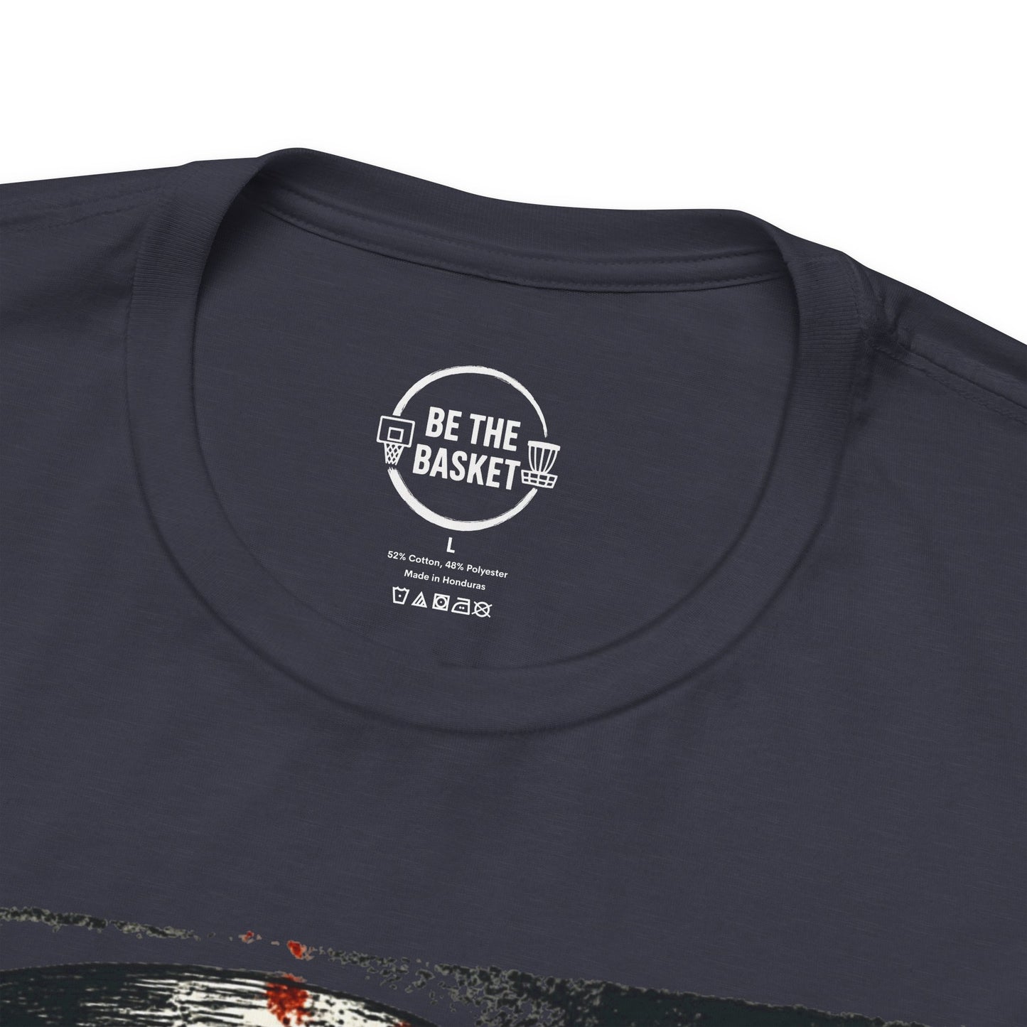 BE THE BASKET Disc Golf Halloween Design 6, Disc Golf Unisex T-Shirt