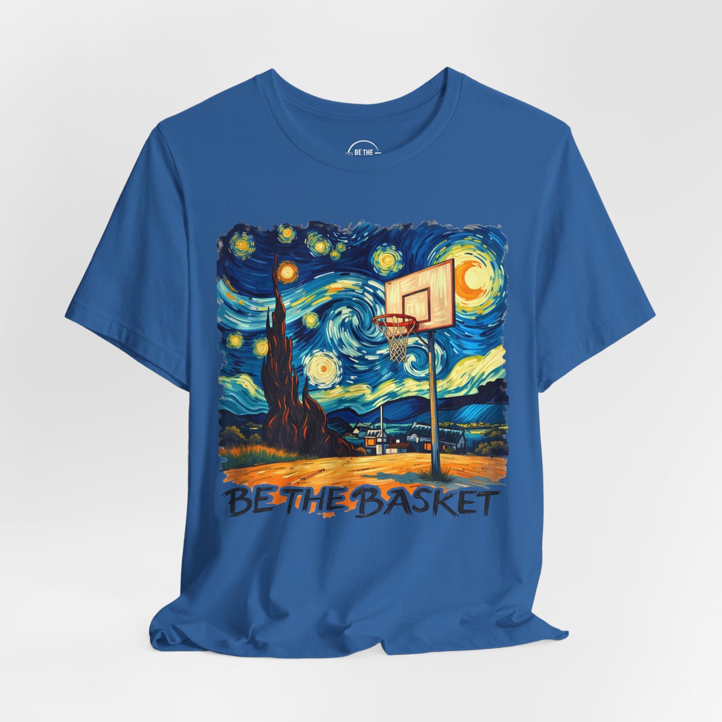 BE THE BASKET Basketball VG4 - Unisex Basketball T-Shirt