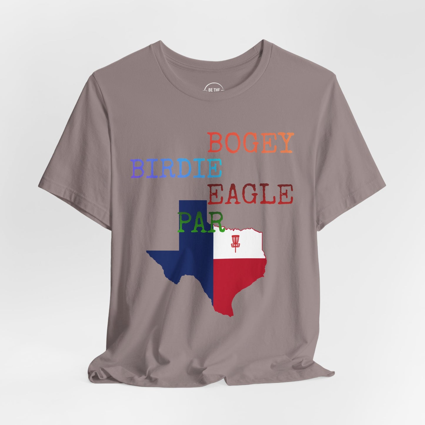Bogey Birdie Eagle Par Disc Golf T-Shirt, Unisex Disc Golf Shirt