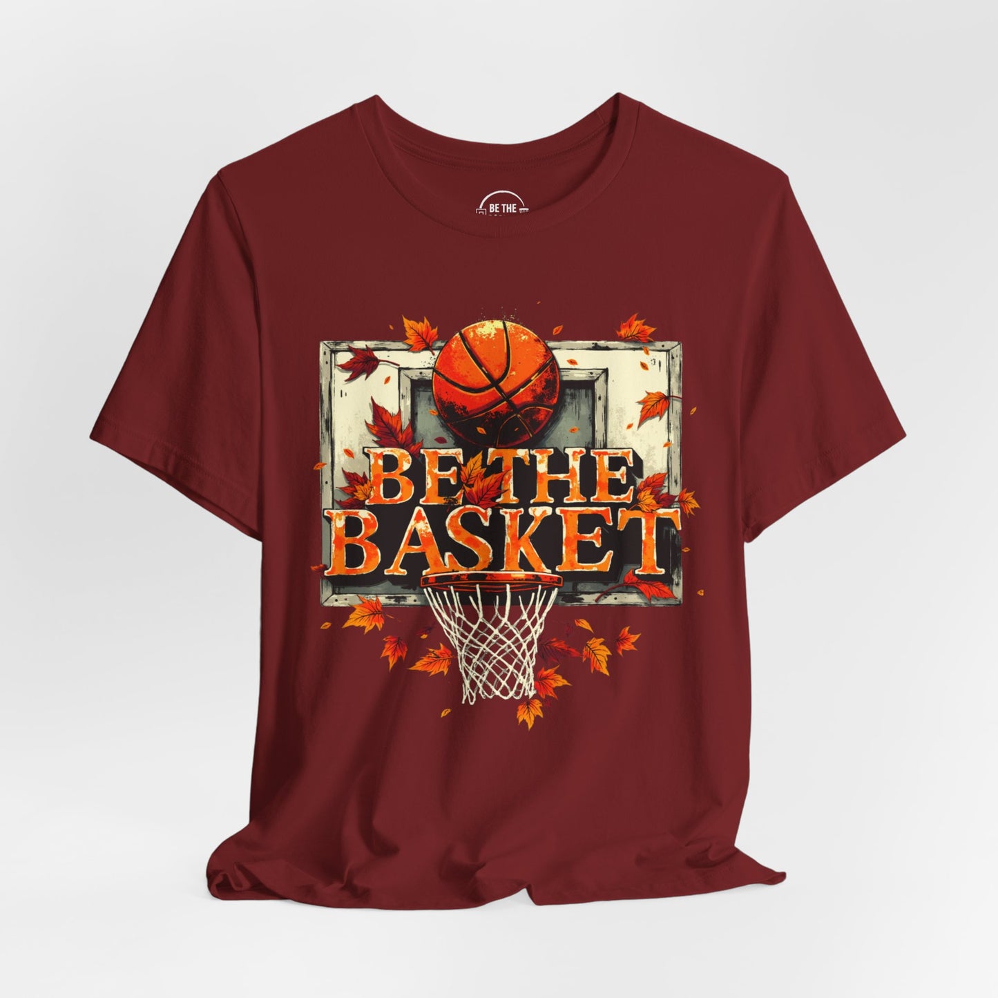 BE THE BASKET Basketball Fall Design 7, Basketball Unisex T-Shirt