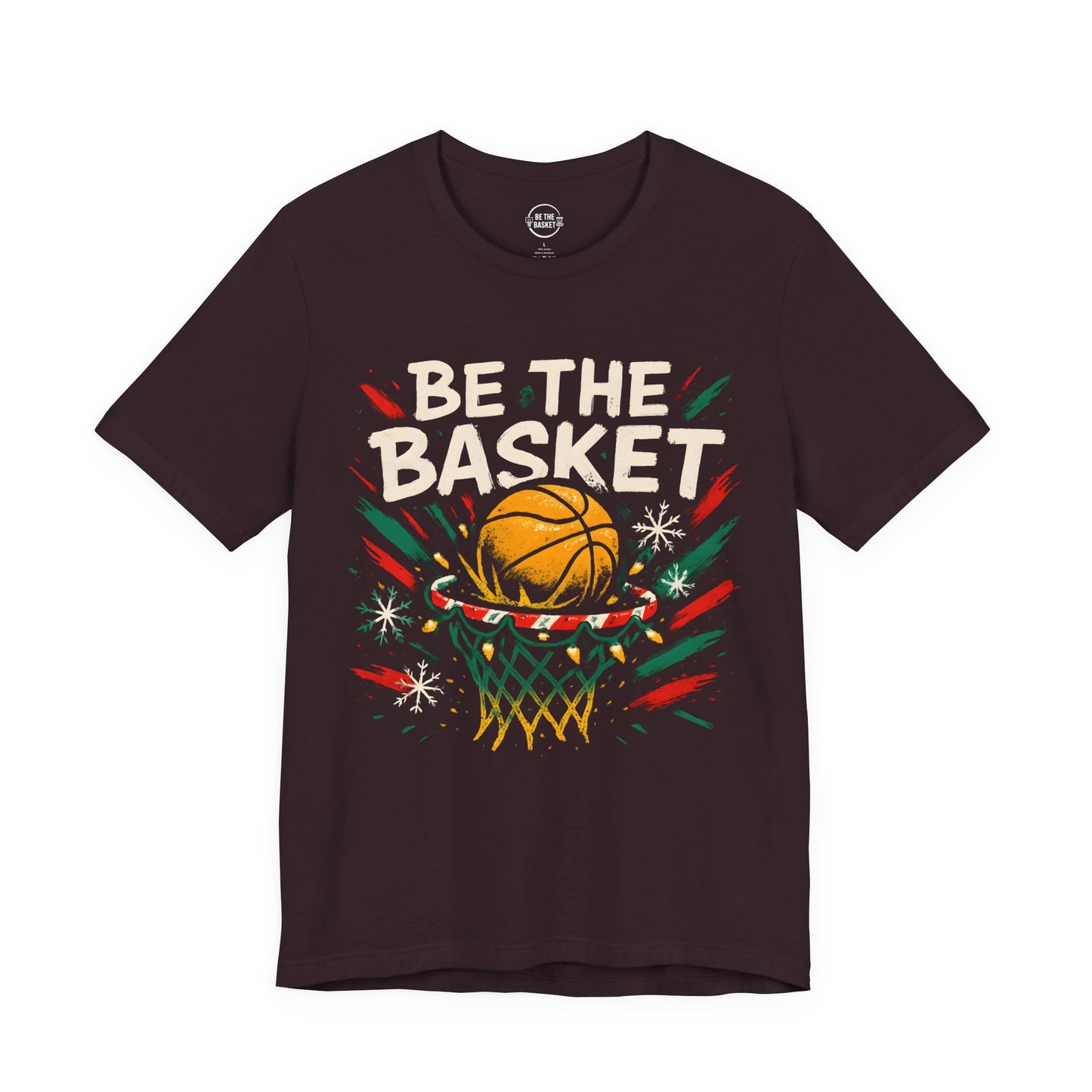 BE THE BASKET Basketball Christmas 4 - Basketball Unisex T-Shirt