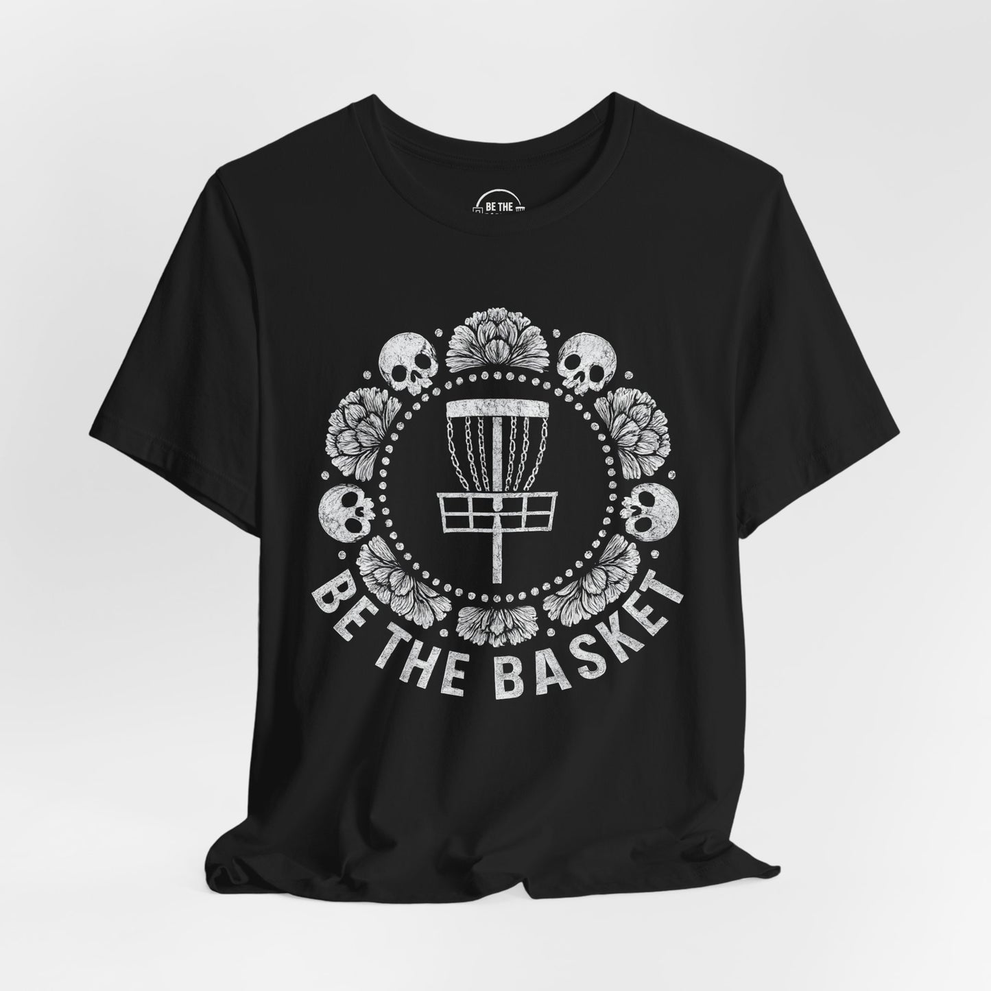 BE THE BASKET Disc Golf Halloween Design 25, Disc Golf Unisex T-Shirt