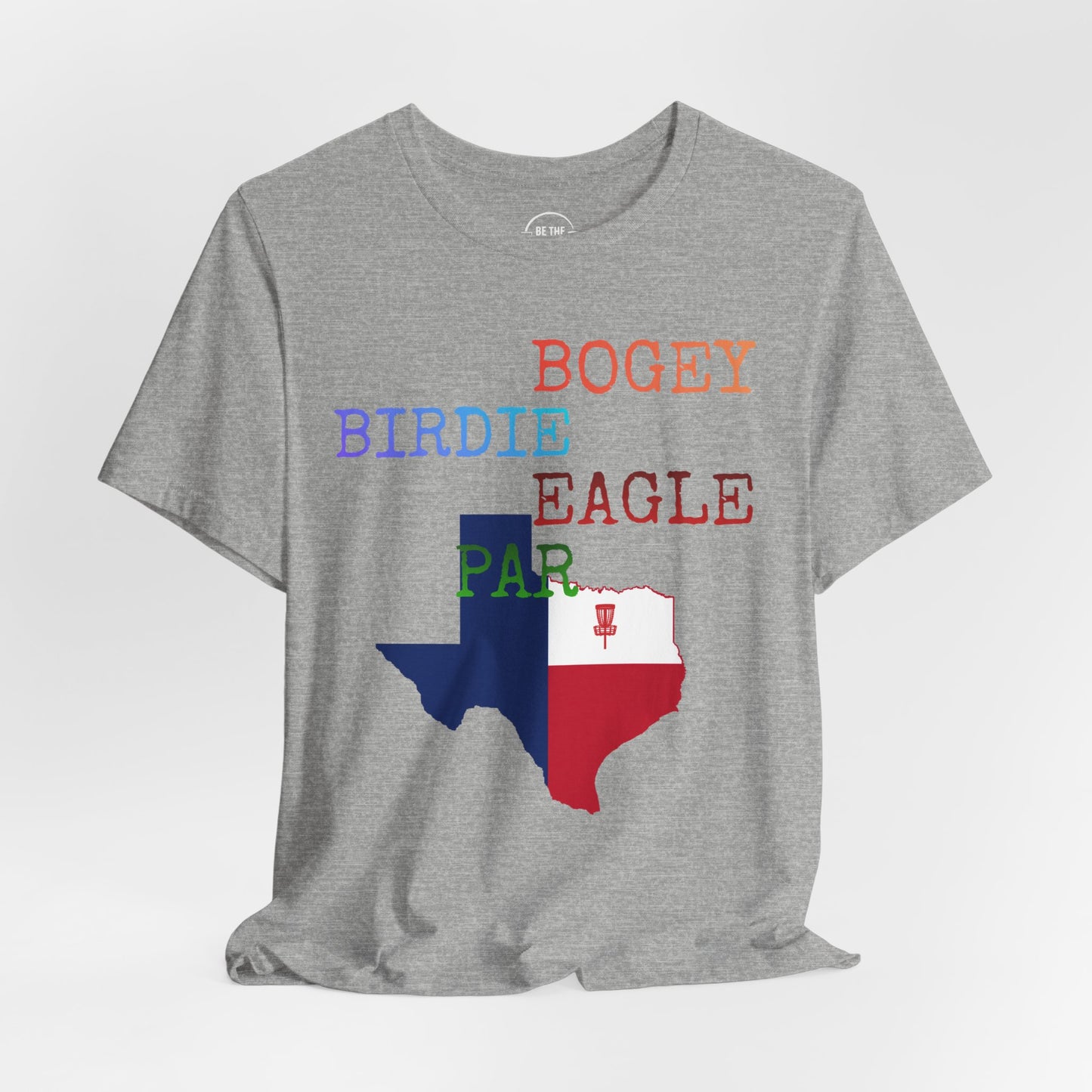 Bogey Birdie Eagle Par Disc Golf T-Shirt, Unisex Disc Golf Shirt