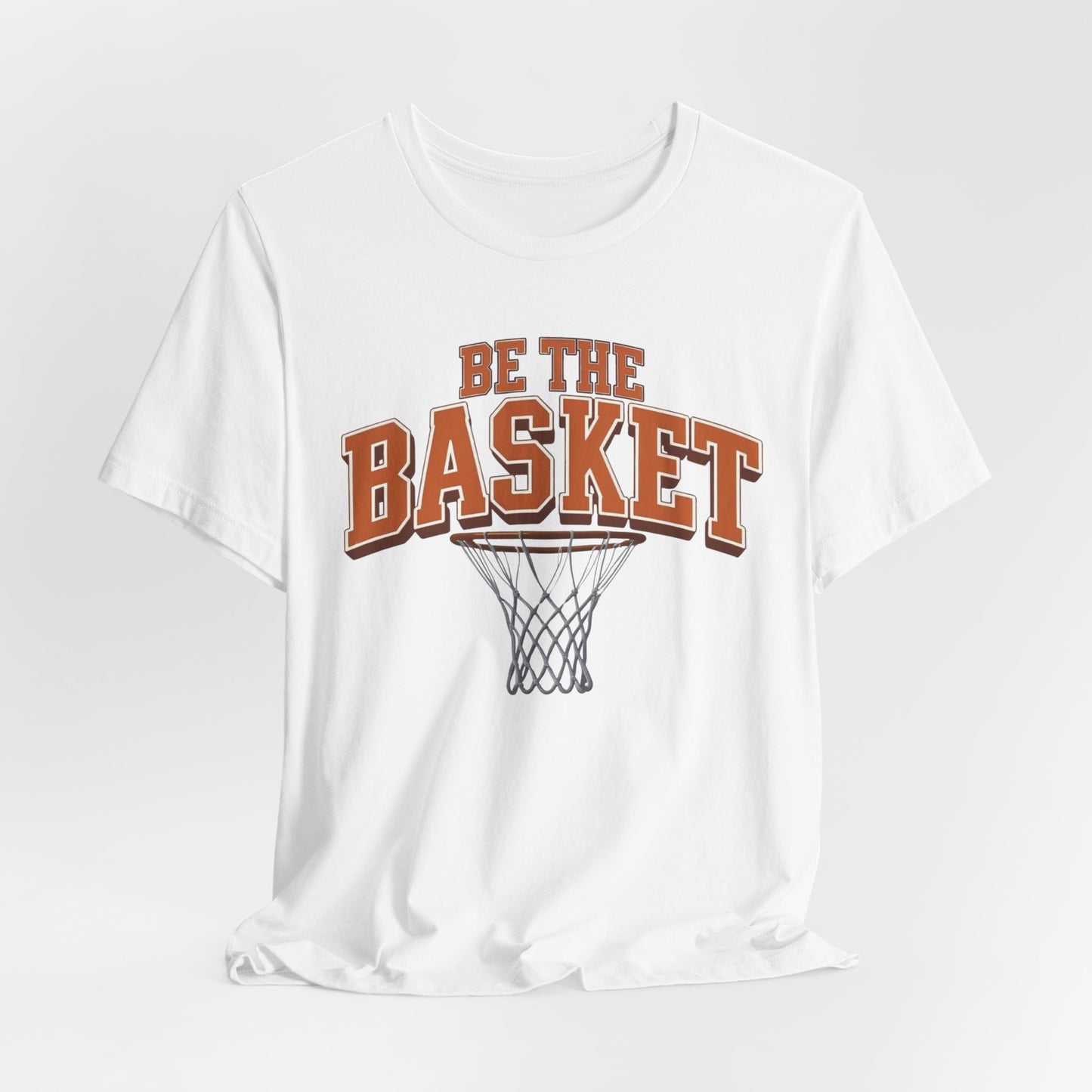 BE THE BASKET Basketball Net 1 Orange Unisex T-Shirt