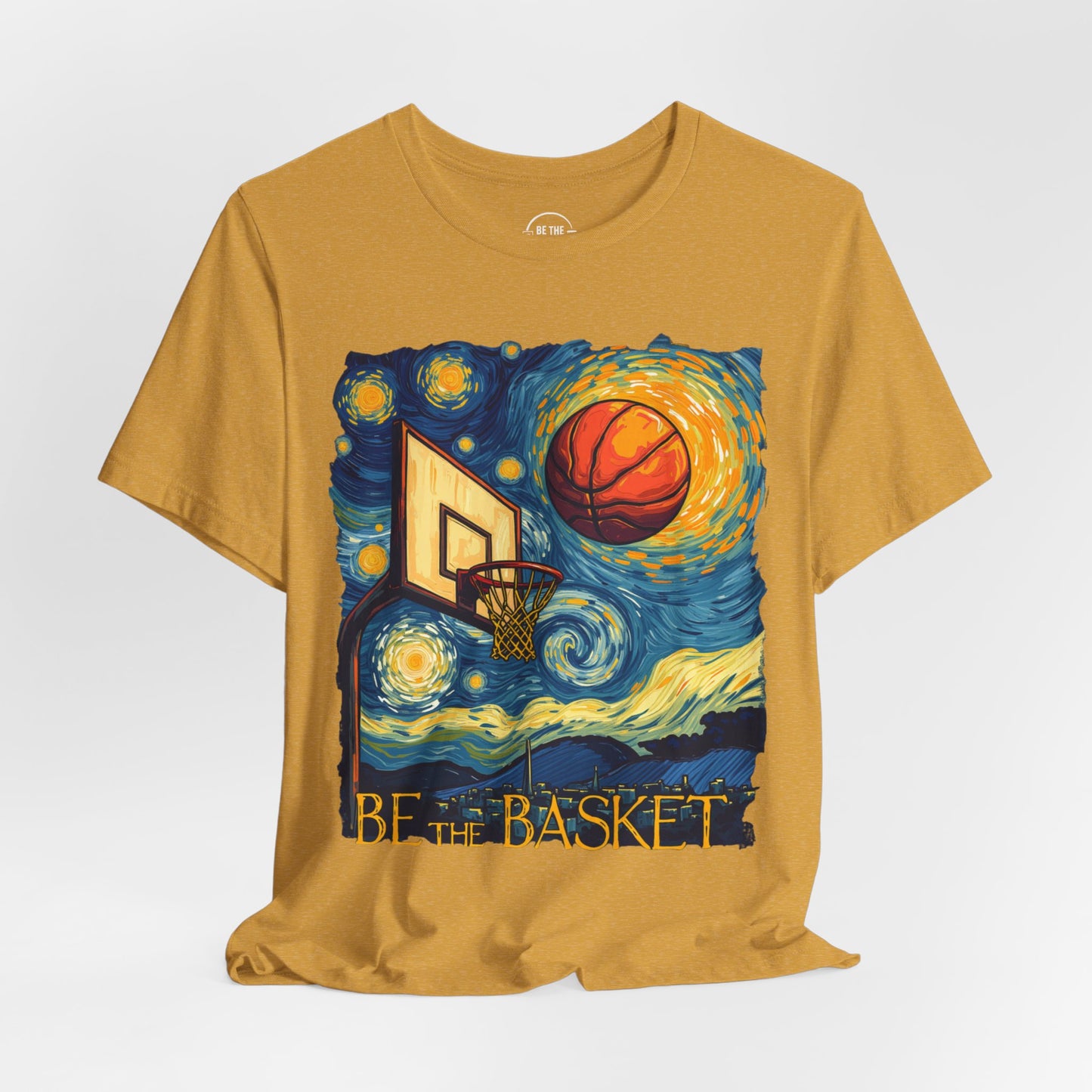 BE THE BASKET Basketball VG3 - Unisex Basketball T-Shirt