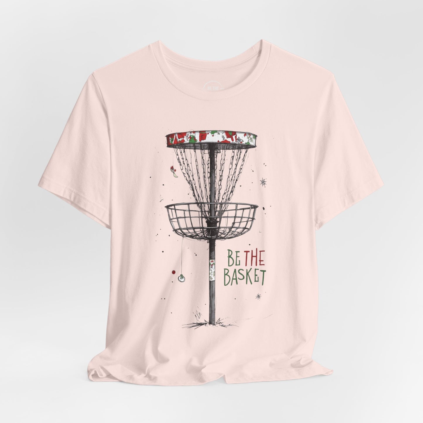 BE THE BASKET Disc Golf Christmas 13 - Disc Golf Unisex T-Shirt