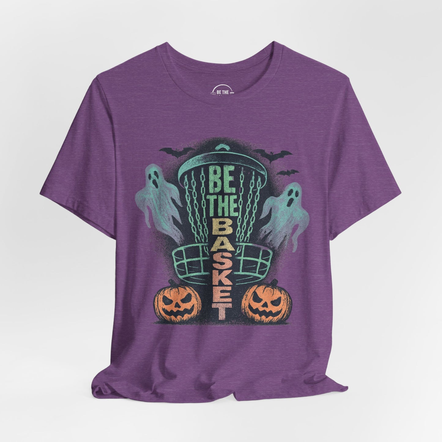 BE THE BASKET Disc Golf Halloween Design 17, Disc Golf Unisex T-Shirt