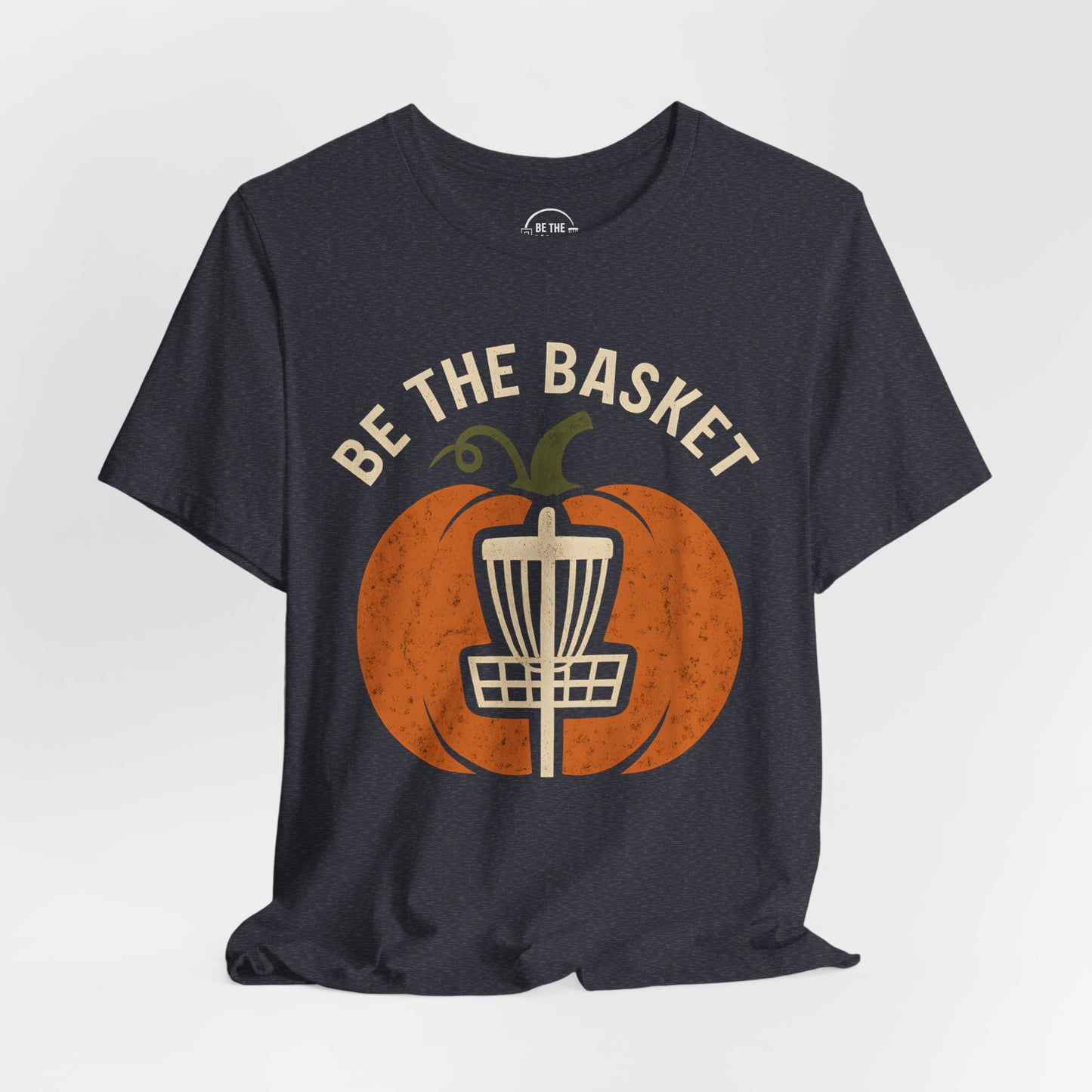 BE THE BASKET Disc Golf Pumpkin, Disc Golf Unisex T-Shirt