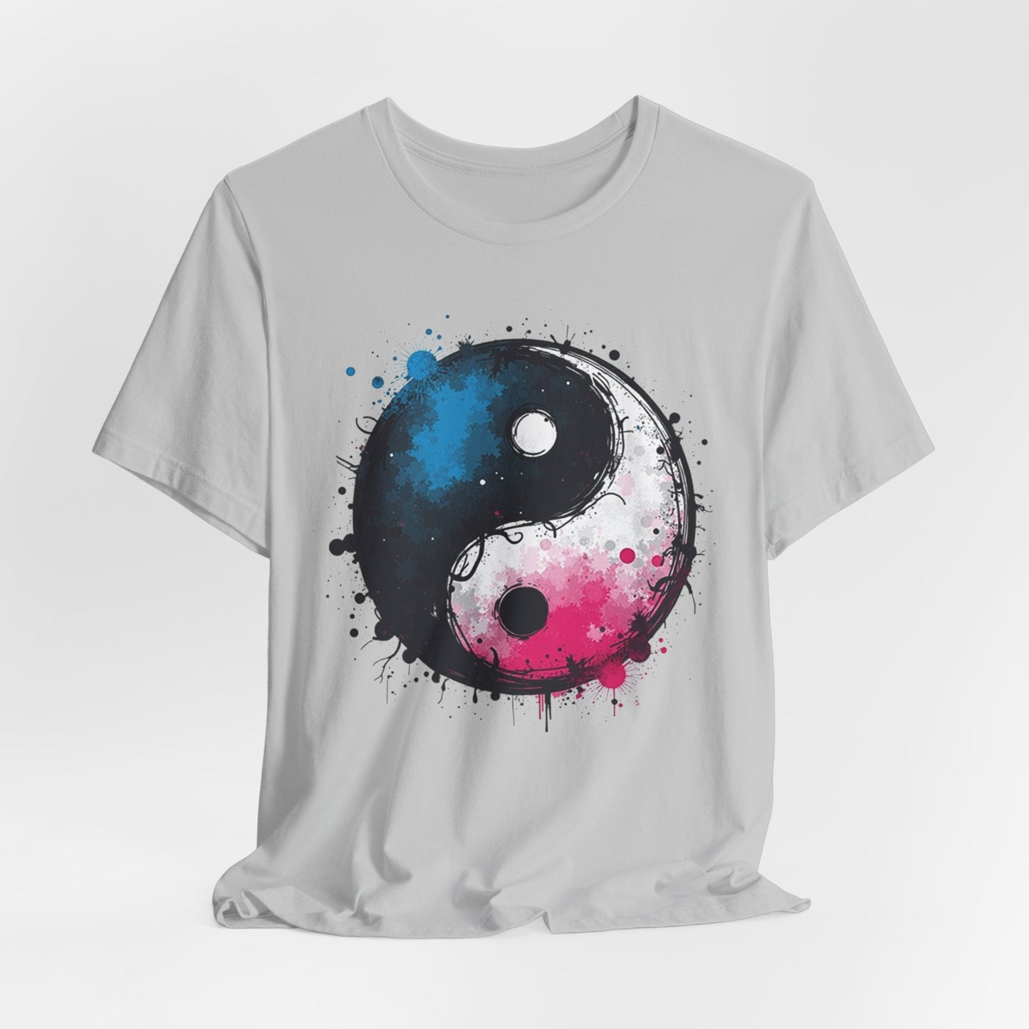 Ying Yang Graffiti Design , Unisex T-Shirt, Disc Golf Shirt