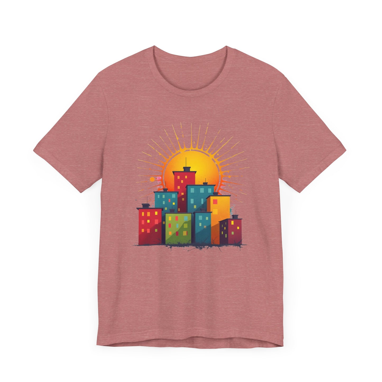 Sunny City Design Unisex T-Shirt, Happy Feel-Good Shirt