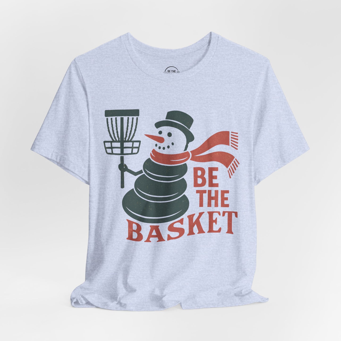 BE THE BASKET Disc Golf Christmas 4 - Disc Golf T-Shirt