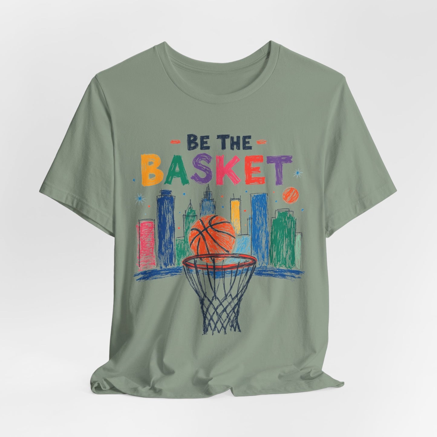 BE THE BASKET Basketball Children Charity 1, Basketball Unisex T-Shirt