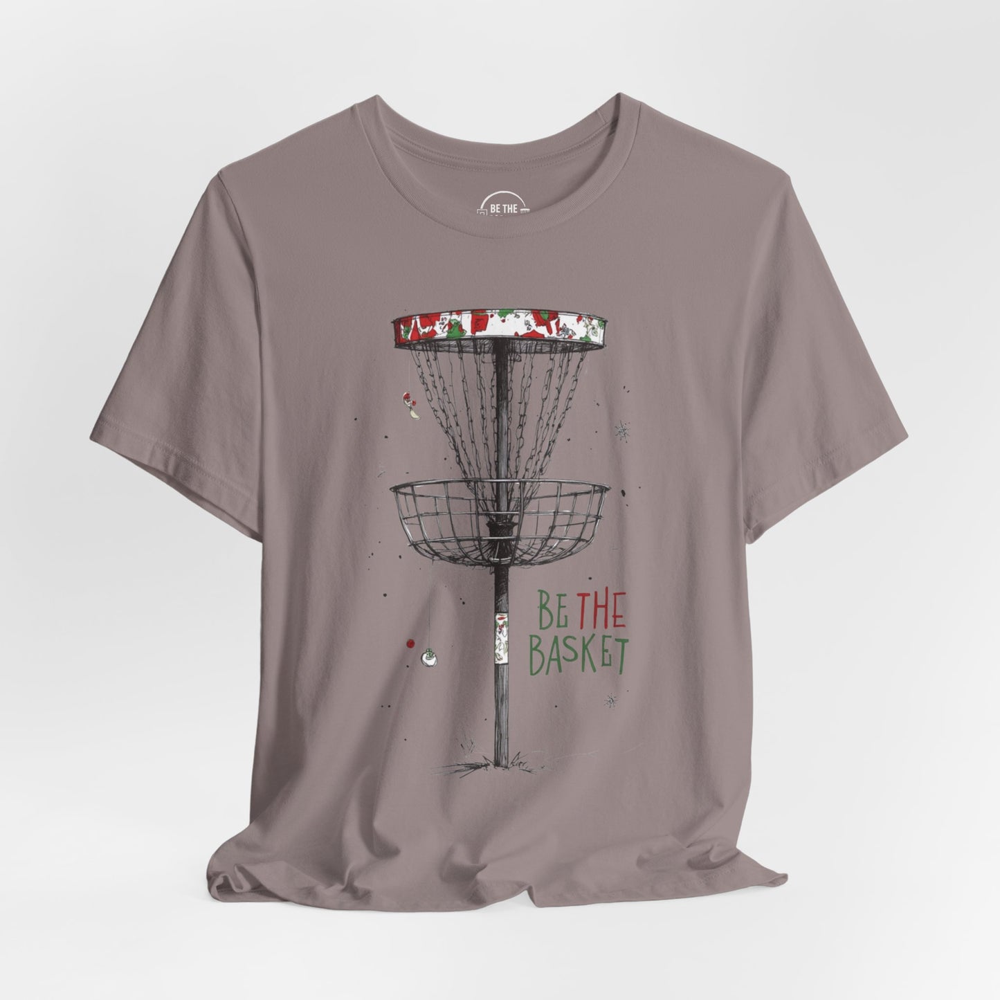BE THE BASKET Disc Golf Christmas 13 - Disc Golf Unisex T-Shirt
