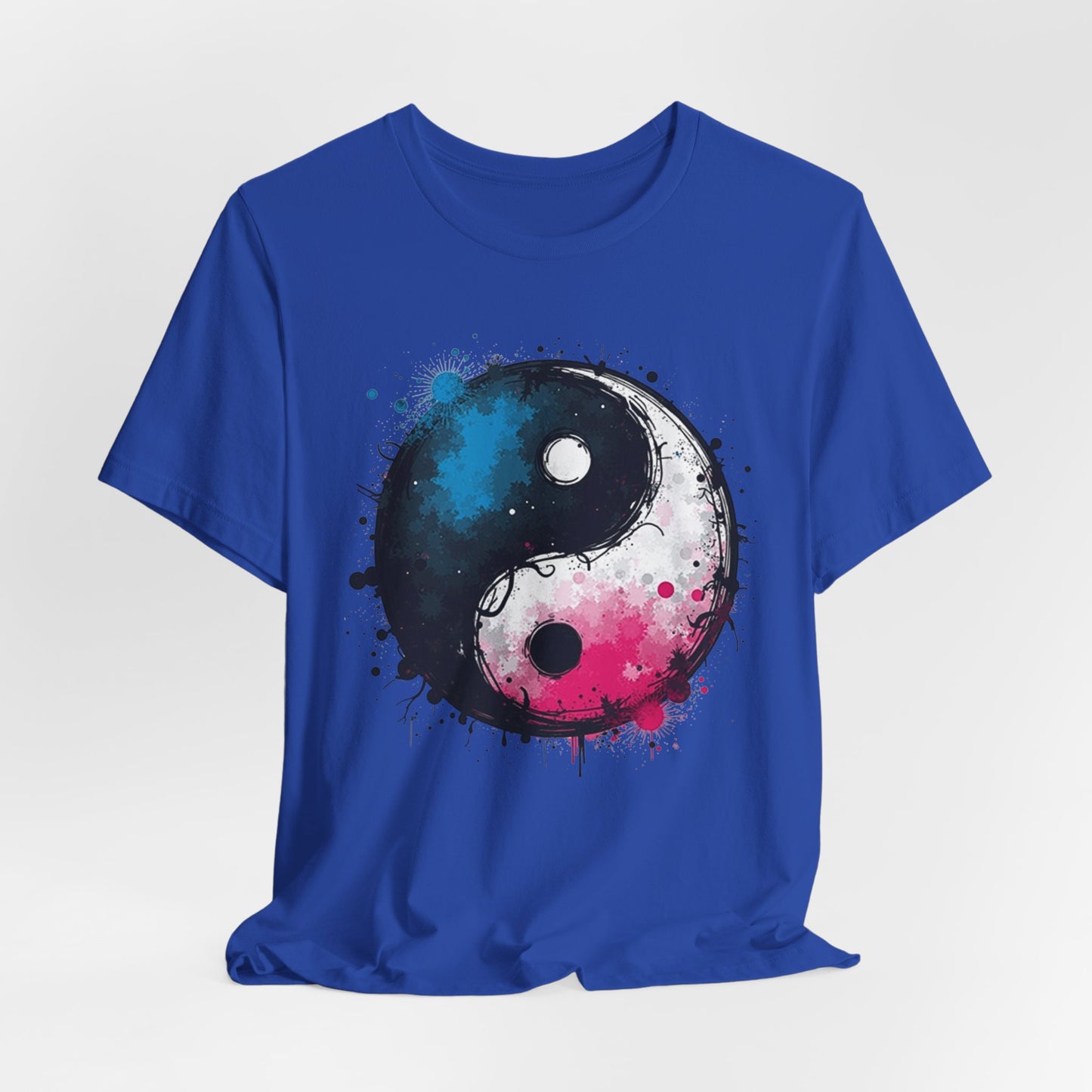 Ying Yang Graffiti Design , Unisex T-Shirt, Disc Golf Shirt
