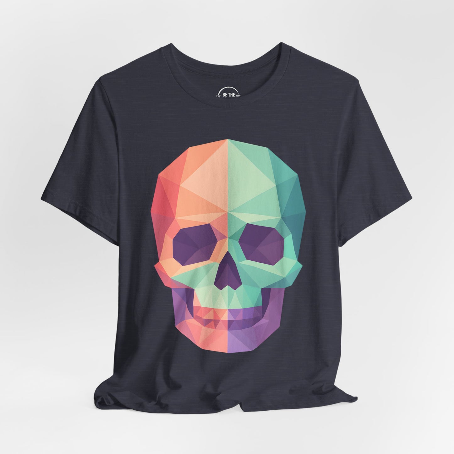 Geometric Skull Design Unisex T-Shirt