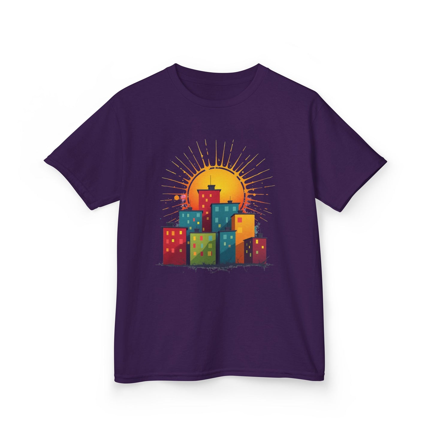 Kid's Sunny City Design, Unisex AwesomeT-Shirt