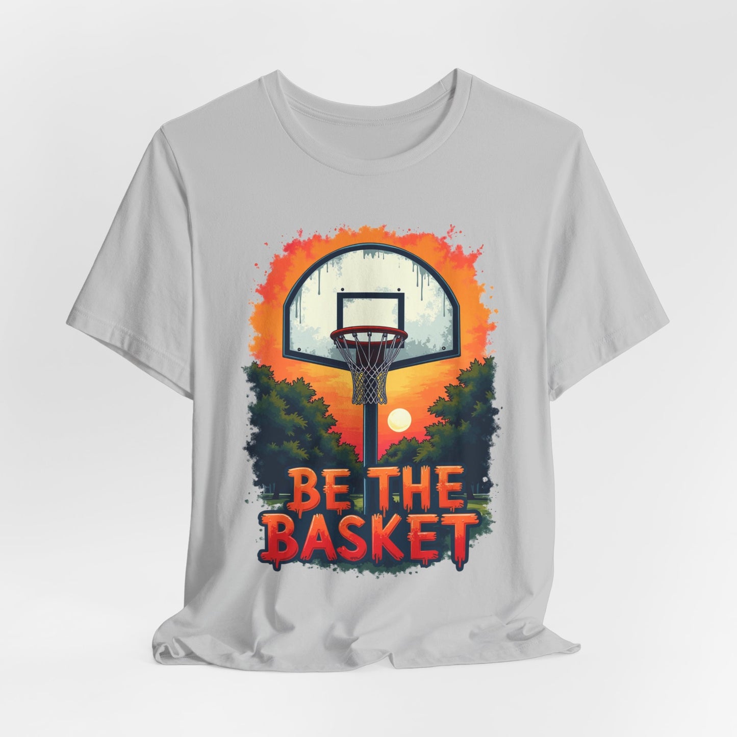 BE THE BASKET Basketball Outdoor 3 Orange Unisex T-Shirt
