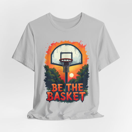 BE THE BASKET Basketball Outdoor 3 Orange Unisex T-Shirt