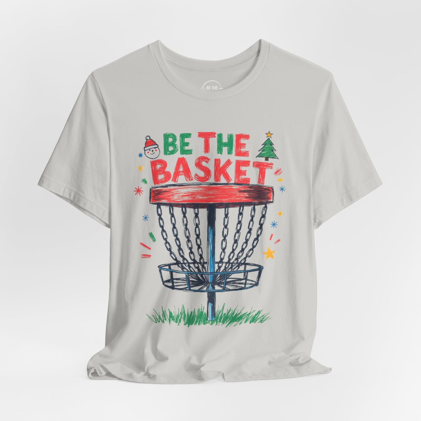 BE THE BASKET Disc Golf Christmas 14 - Disc Golf Unisex T-Shirt