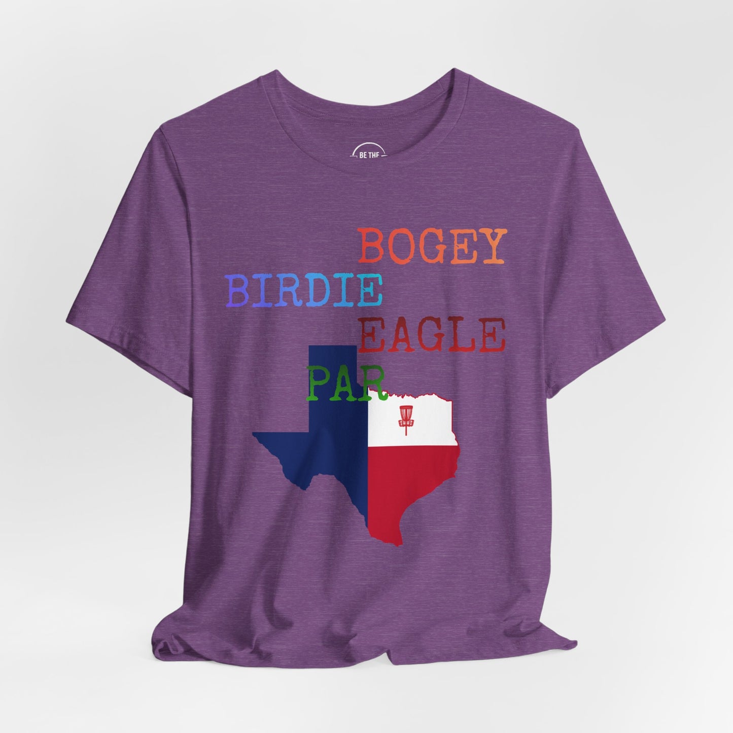 Bogey Birdie Eagle Par Disc Golf T-Shirt, Unisex Disc Golf Shirt