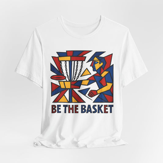 BE THE BASKET Disc Golf Picasso 4, Unisex T-Shirt, Disc Golf Shirt