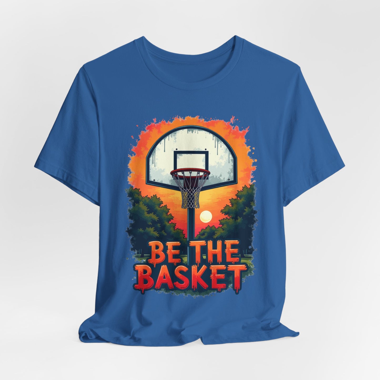 BE THE BASKET Basketball Outdoor 3 Orange Unisex T-Shirt