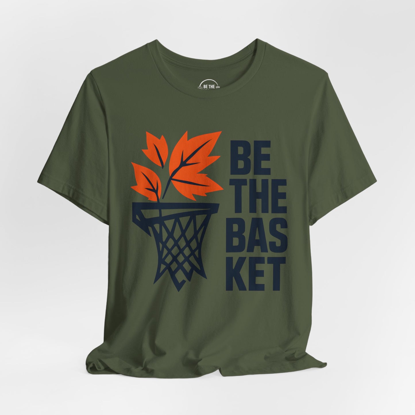 BE THE BASKET Basketball Fall Design 2, Basketball Unisex T-Shirt
