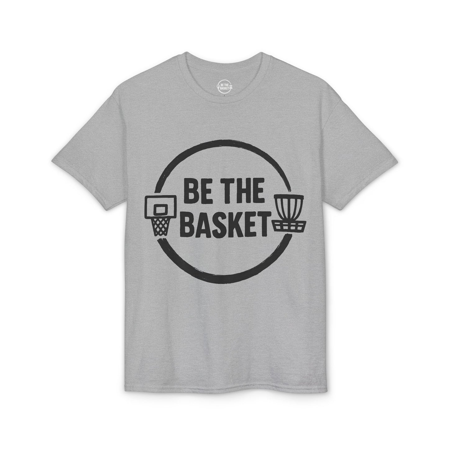 BE THE BASKET Black Logo Gear - Dry Blend T-shirt