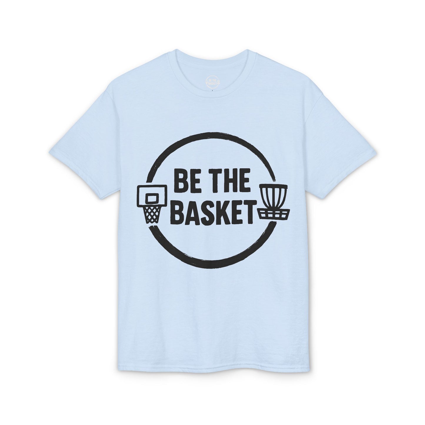 BE THE BASKET Black Logo Gear - Dry Blend T-shirt