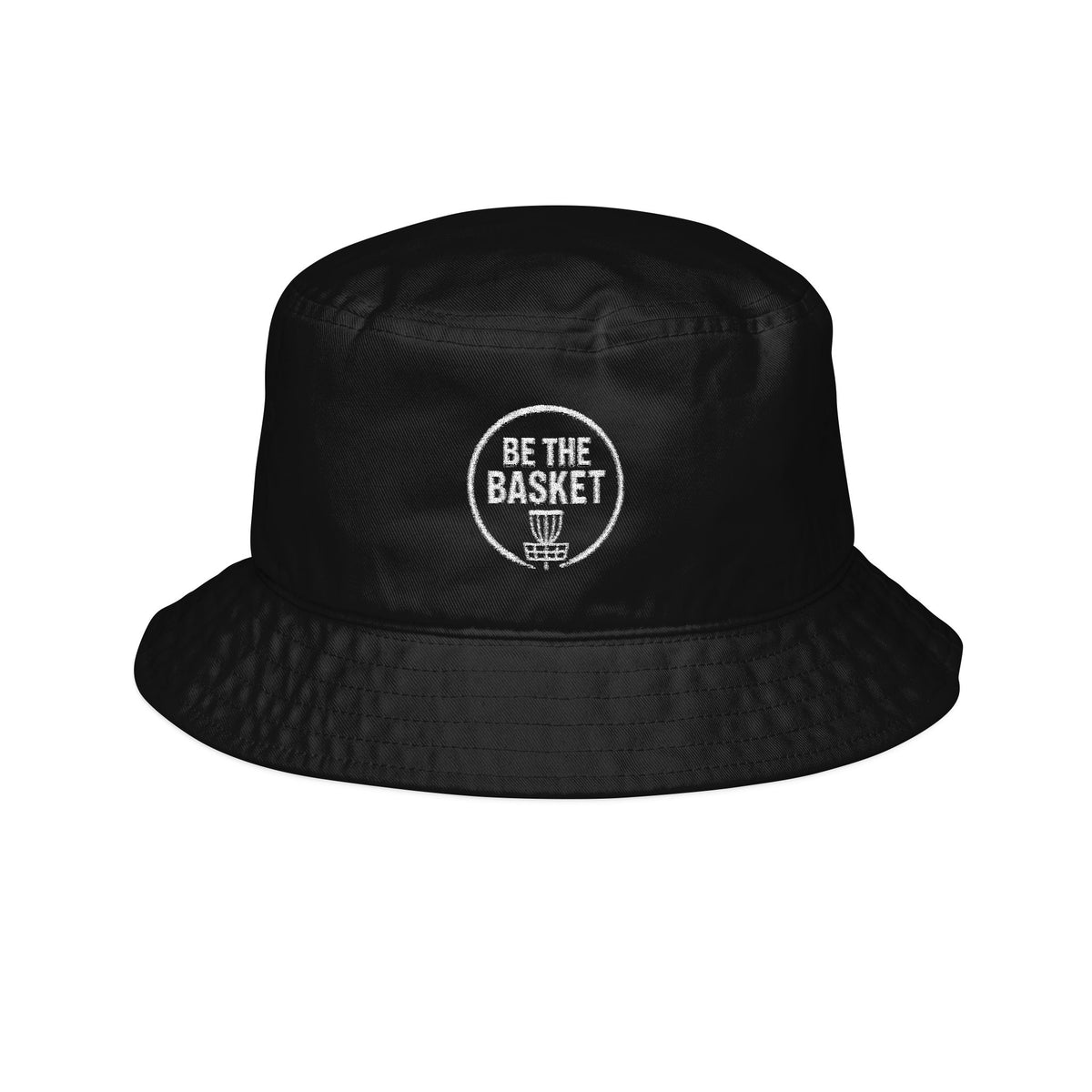 BE THE BASKET Bucket Hat - Embroidered Casual Sun Hat