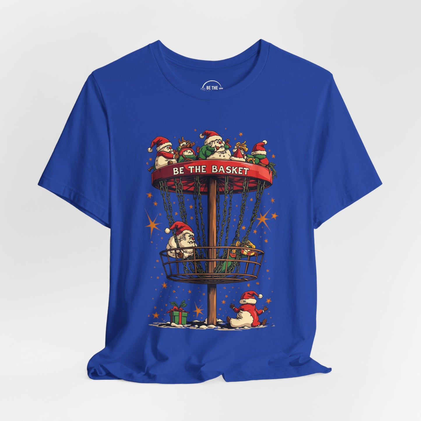 BE THE BASKET Disc Golf Christmas 12 - Disc Golf Unisex T-Shirt