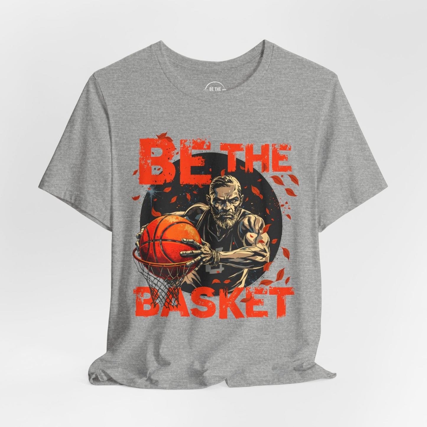 BE THE BASKET Basketball Fall Design 3, Basketball Unisex T-Shirt