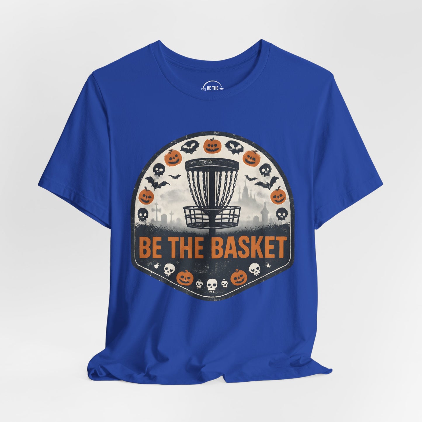 BE THE BASKET Disc Golf Halloween Design 21, Disc Golf Unisex T-Shirt