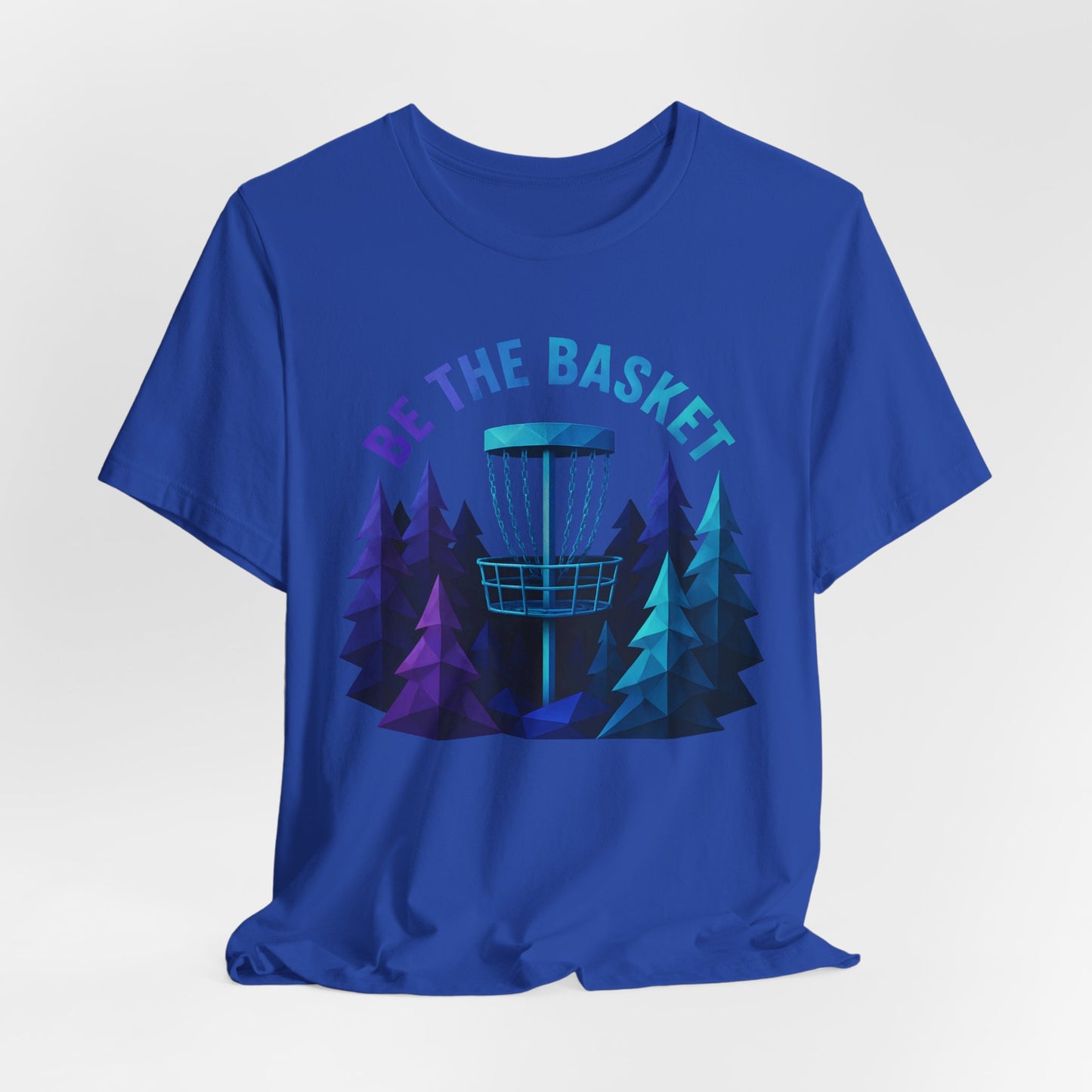 BE THE BASKET Disc Golf Basket Abstract 9, Unisex T-Shirt