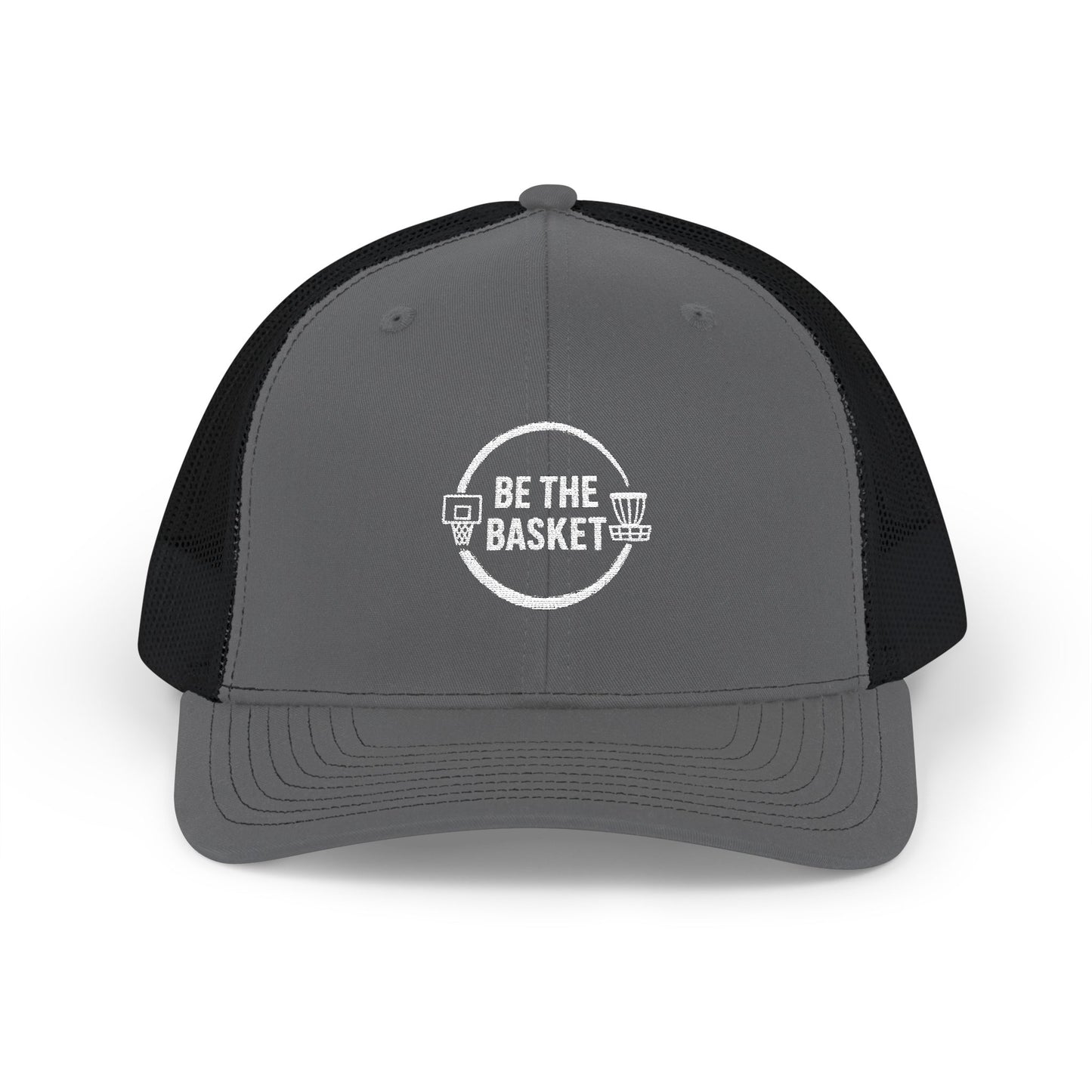 BE THE BASKET Logo Embroidered Trucker Cap
