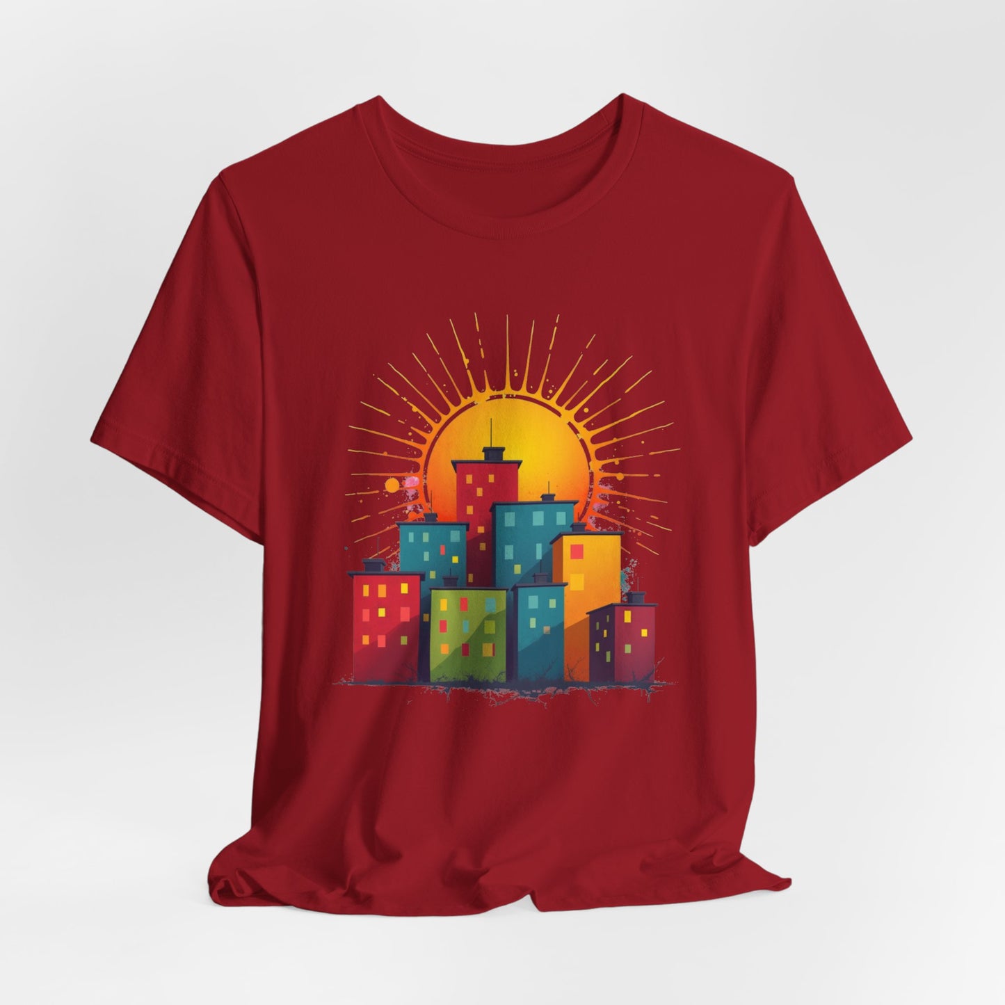 Sunny City Design Unisex T-Shirt, Happy Feel-Good Shirt