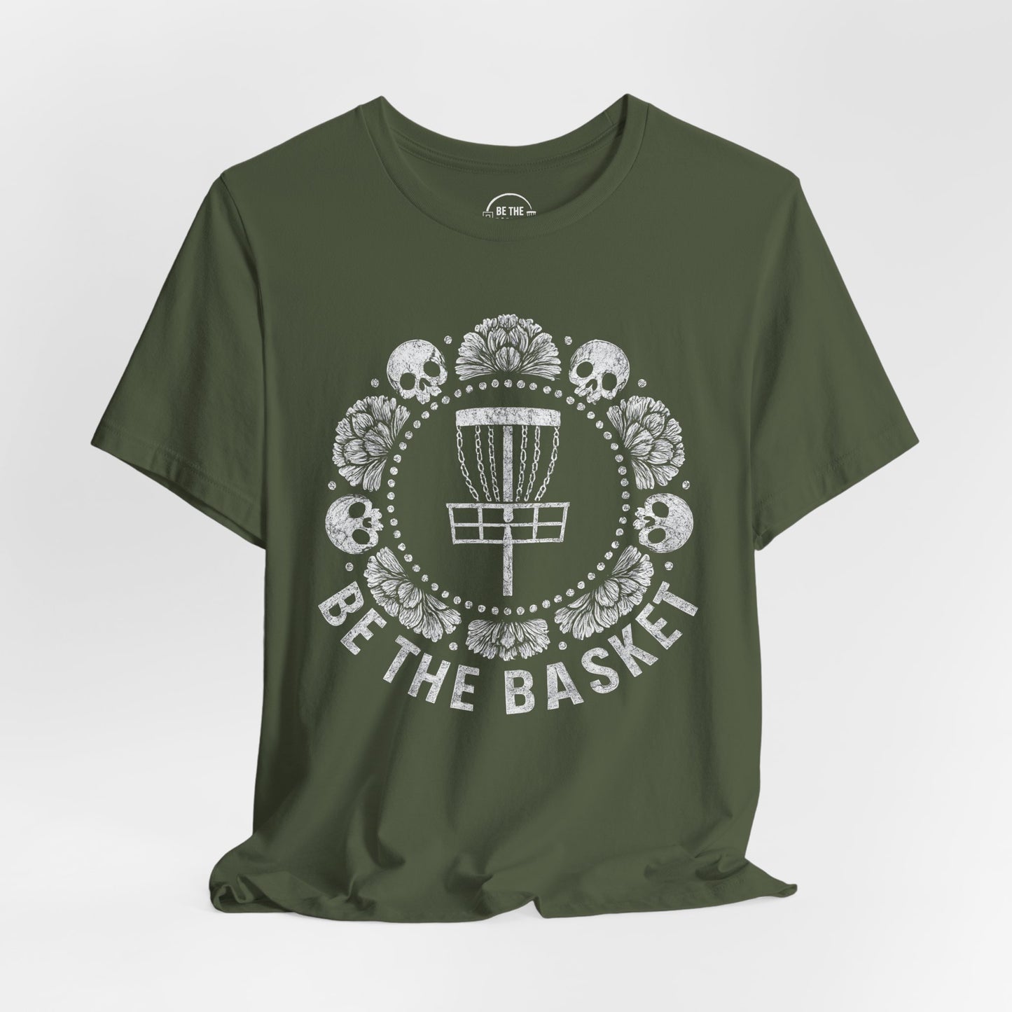 BE THE BASKET Disc Golf Halloween Design 25, Disc Golf Unisex T-Shirt