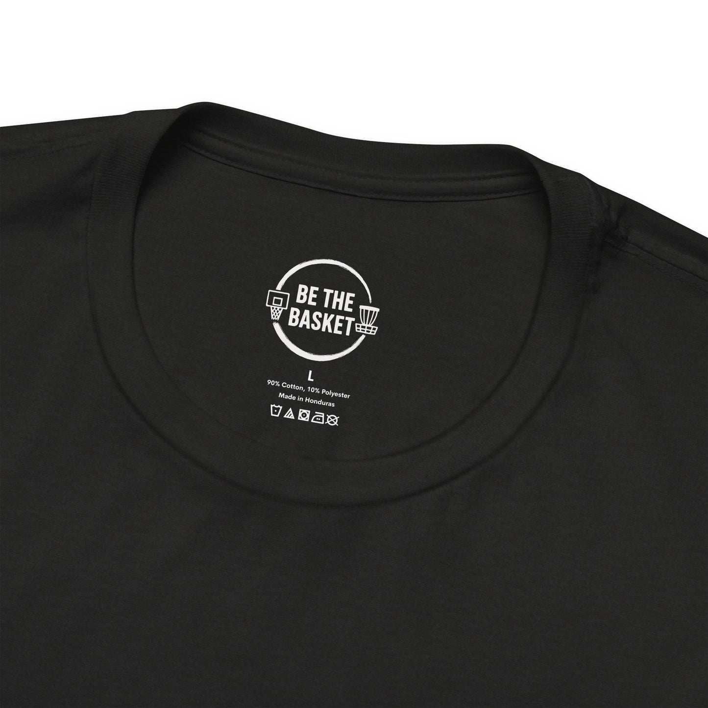 BE THE BASKET Disc Golf America 2026, Celebration Unisex Disc Golf T-Shirt