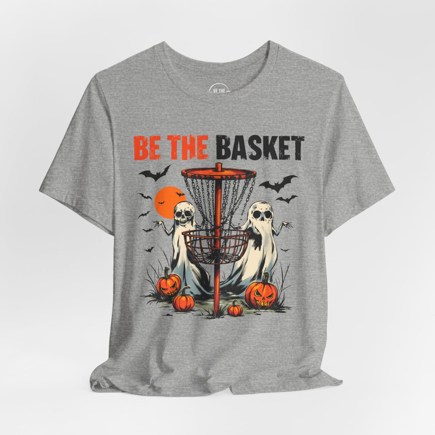 BE THE BASKET Disc Golf Halloween Design 11, Disc Golf Unisex T-Shirt