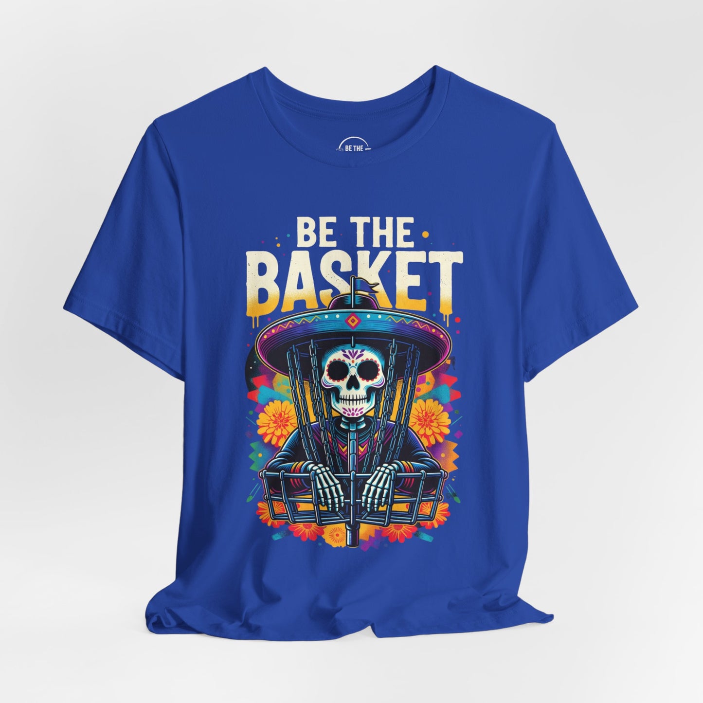 BE THE BASKET Cino De Disc Golf 2 - Unisex Disc Golf T-Shirt
