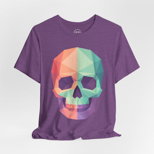 Geometric Skull Design Unisex T-Shirt