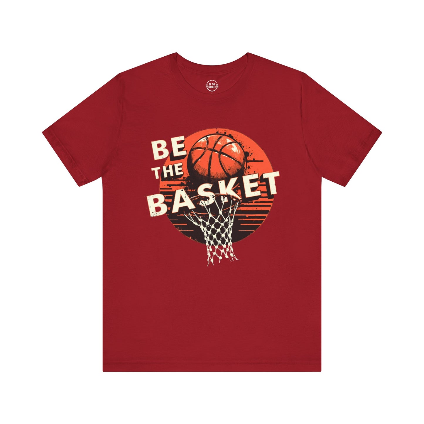 BE THE BASKET Basketball Fall Design 4, Basketball Unisex T-Shirt