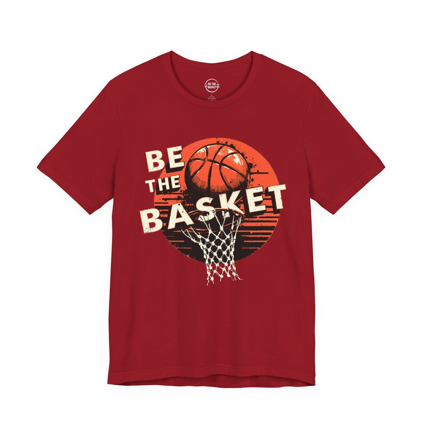 BE THE BASKET Basketball Fall Design 4, Basketball Unisex T-Shirt