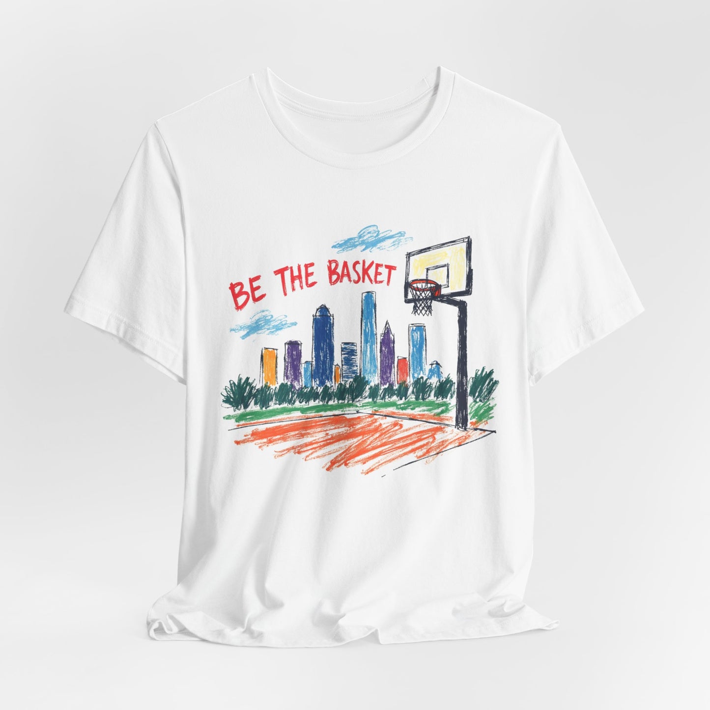 BE THE BASKET Basketball Children Charity 2, Basketball Unisex T-Shirt